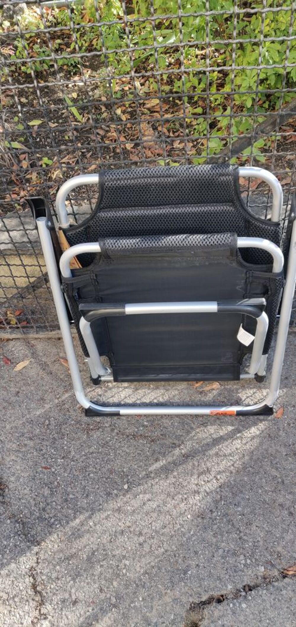 2 chaises pliantes Jardin