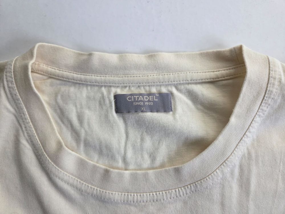 ? CITADEL ? T-shirt beige ?Mauritius 1968? ? T M Vêtements