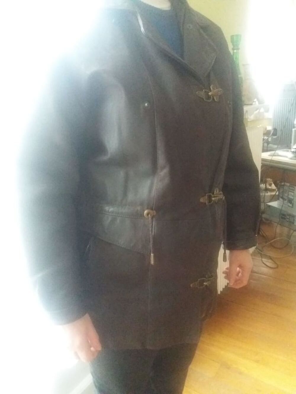 Veste cuir Vêtements
