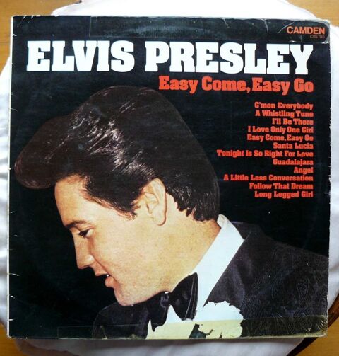 LP Elvis PRESLEY - Easy come, Easy go - Camden CDS 1146 5 Argenteuil (95)