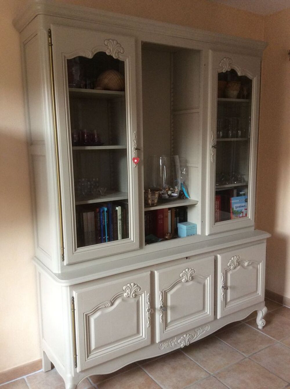 bibliotheque merisier style r&eacute;gence Meubles