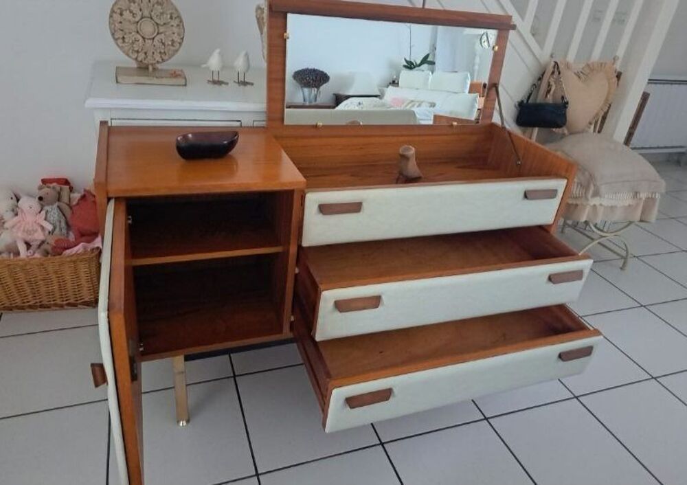 Meuble commode enfilade Roger Landault ann&eacute;es 50 Meubles