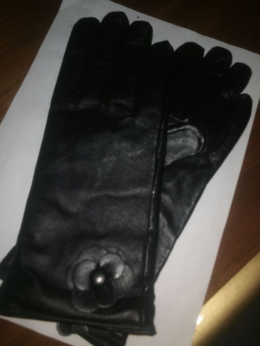Gants en cuir souple Maroquinerie