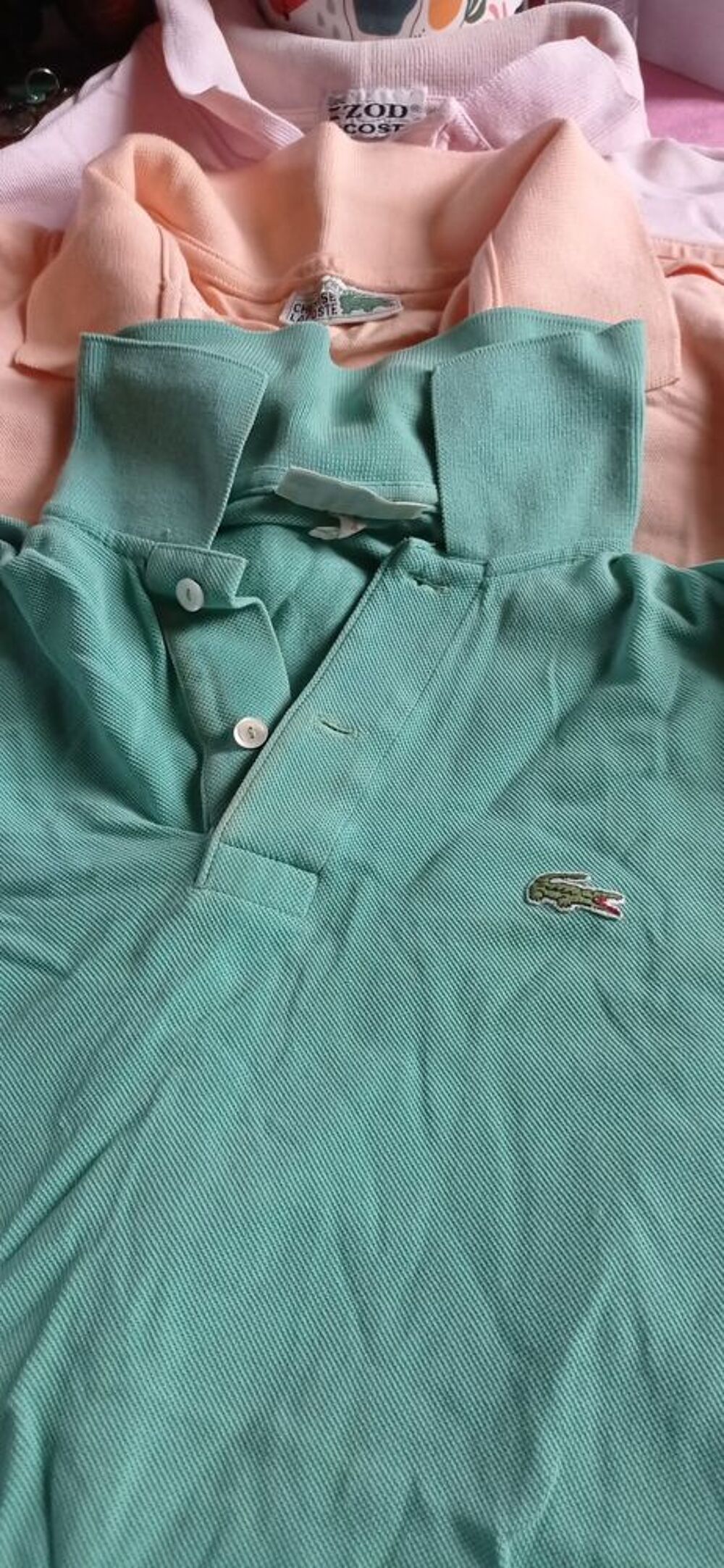 lot de 3 polos pour homme Vêtements