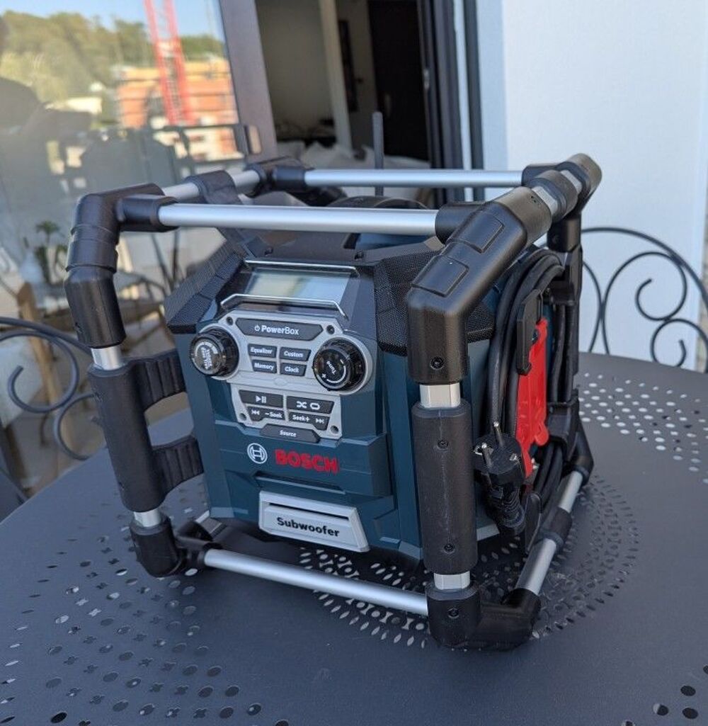 Bosch Professional GML 20 : la radio de chantier sur secteur Audio et hifi