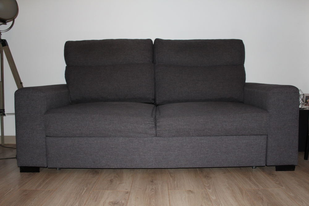 Canap&eacute; tissu 2 places convertible Meubles