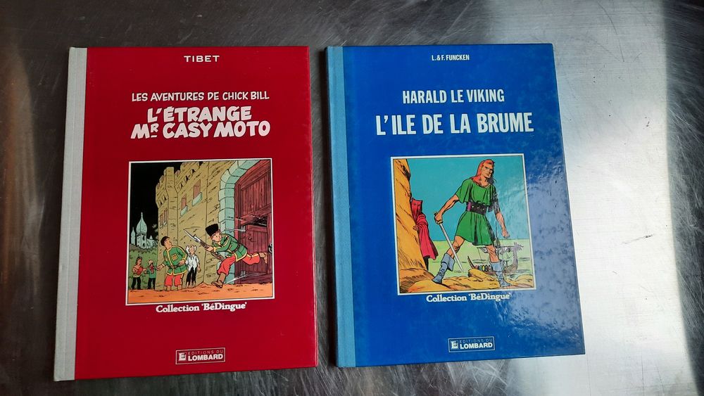 Collection B&eacute;Dingue Pom et teddy - Chick Bill - etc... 8 alb Livres et BD