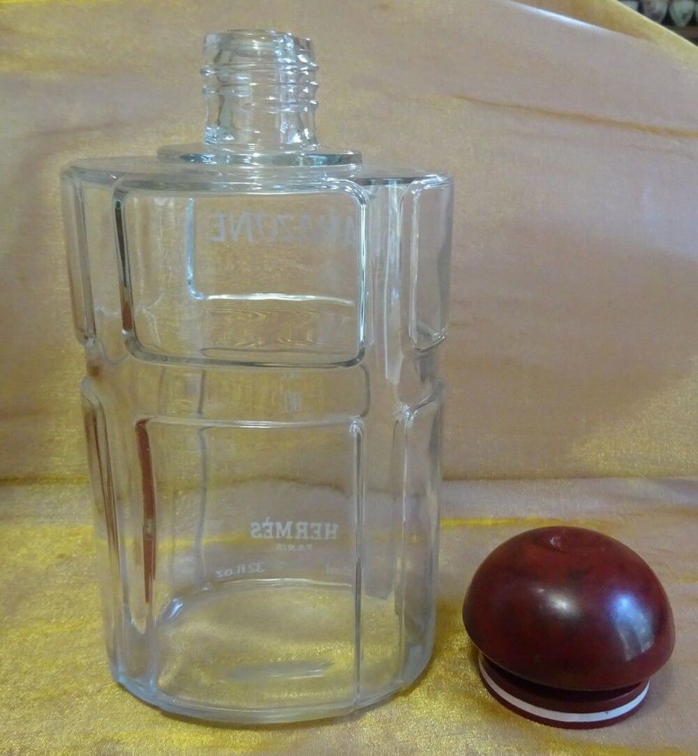 Flacon vide d'eau de toilette AMAZONE HERMES 960 ml 