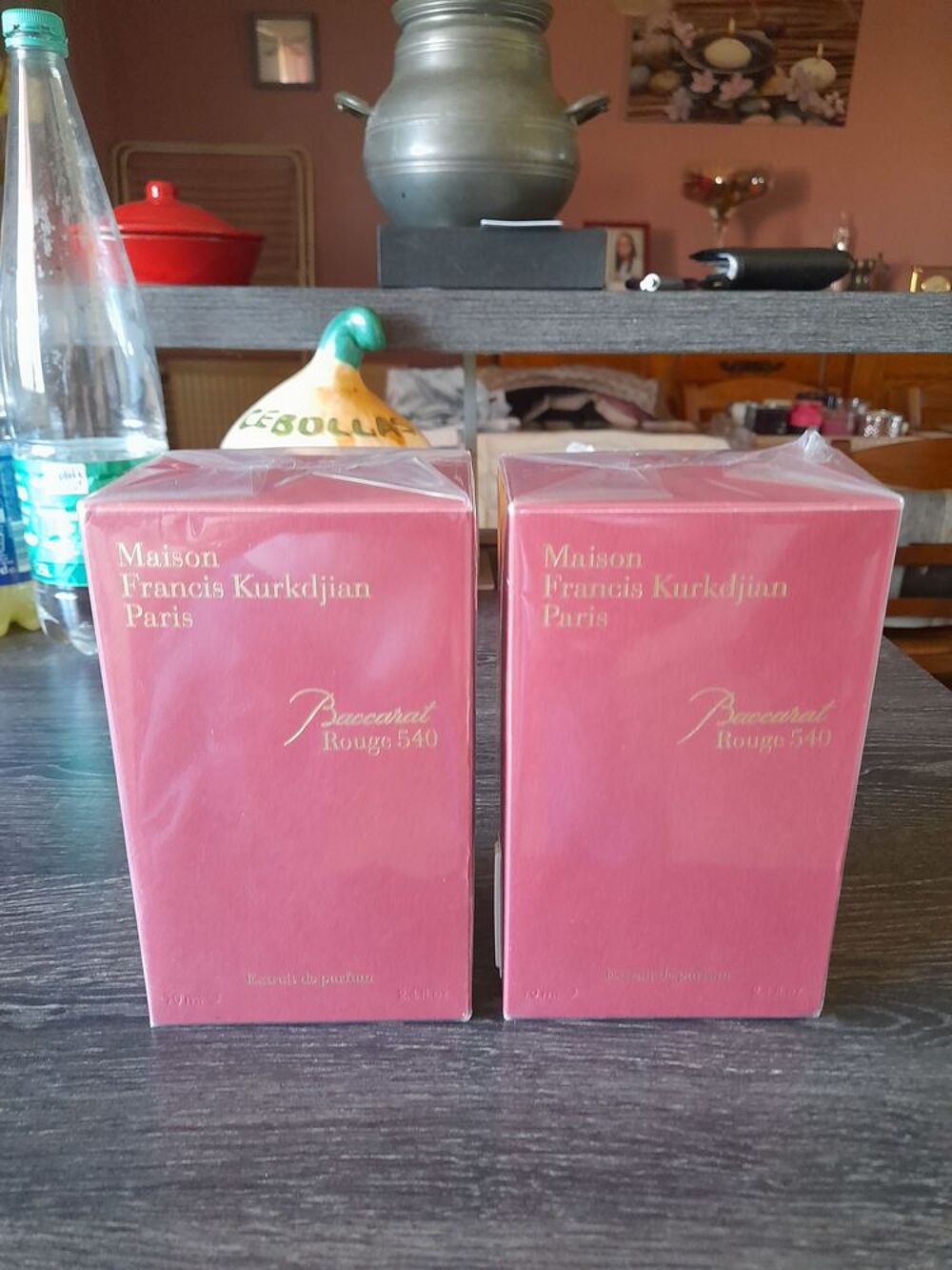 lot de 2 baccarats rouge 540 