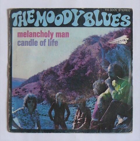 SP The Moody Blues : Melacholy Man - Deram TH 3005 B 4 Argenteuil (95)