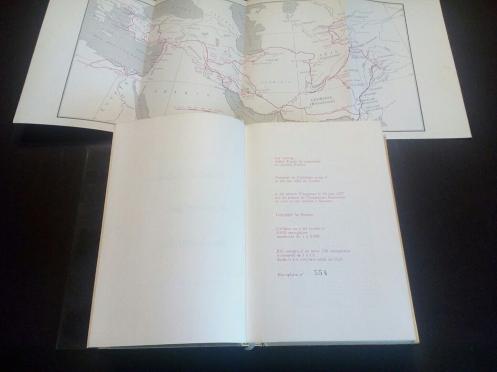 j.Gustave Droysen Alexandre le Grand exemplaire num&eacute;ro 554 Livres et BD