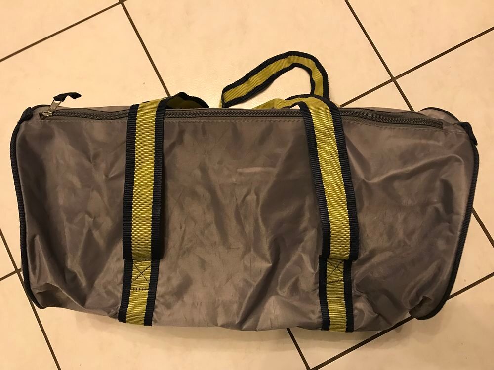 SAC POLOCHON GRIS ET JAUNE Maroquinerie
