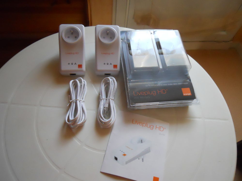 LIVEPLUG HD+200 MBITS/S de chez ORANGE Photos/Video/TV