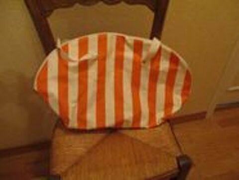 Sac de plage orange et blanc 0 M�rignies (59)