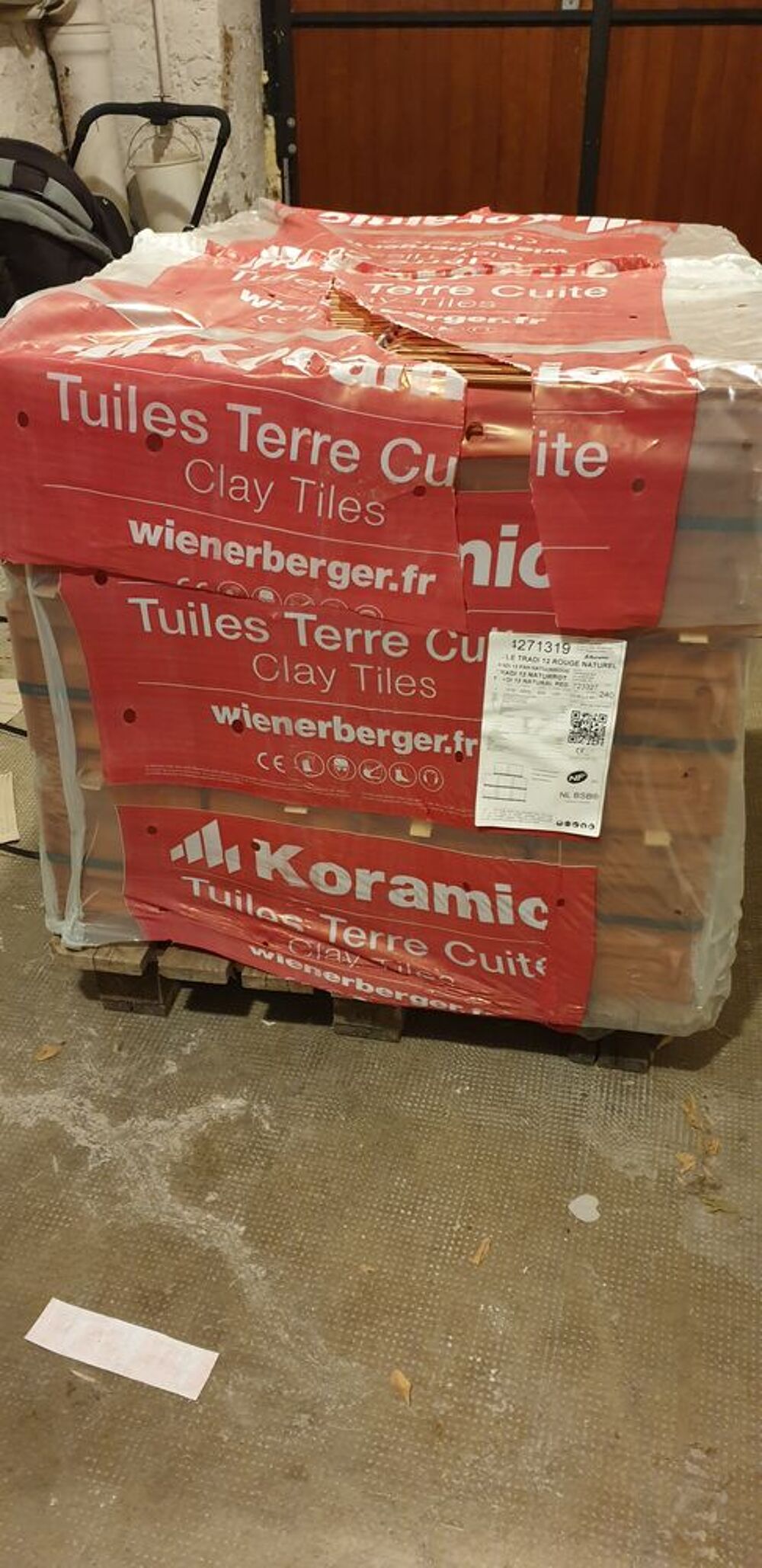 Tuiles Neuves Tradi 12 Rouge Bricolage