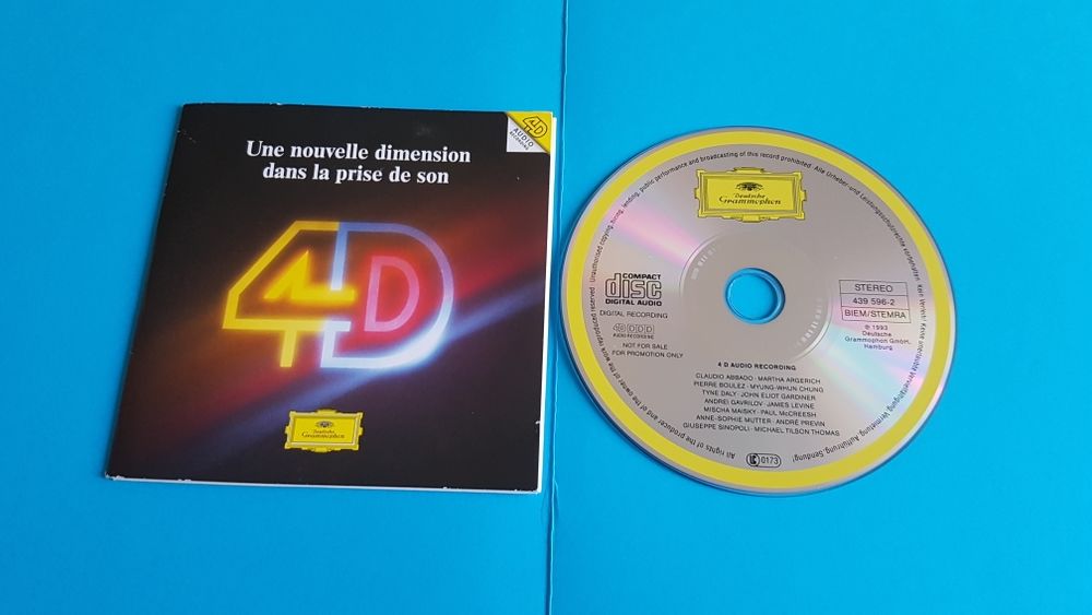 UNE NOUVELLE DIMENSION DANS LA PRISE DE SON CD et vinyles