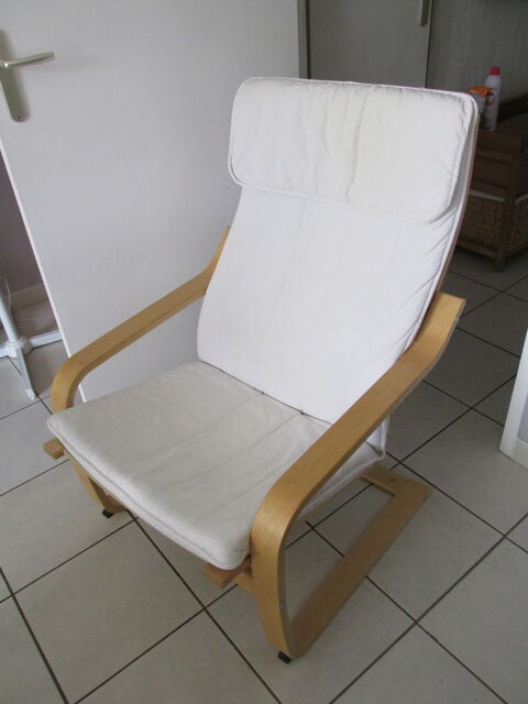 FAUTEUIL IKEA +  REPOSE PIEDS 30 Ancourt (76)