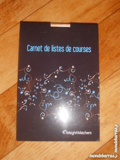 Carnets de courses W. Watchers (marron) (45) 3 Tours (37)