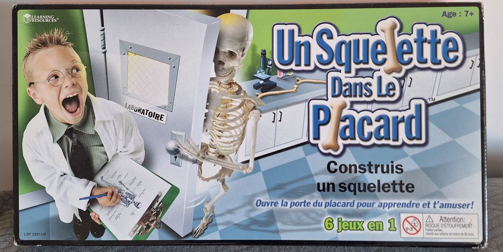 Jeux Un squlette dans le placard Jeux / jouets