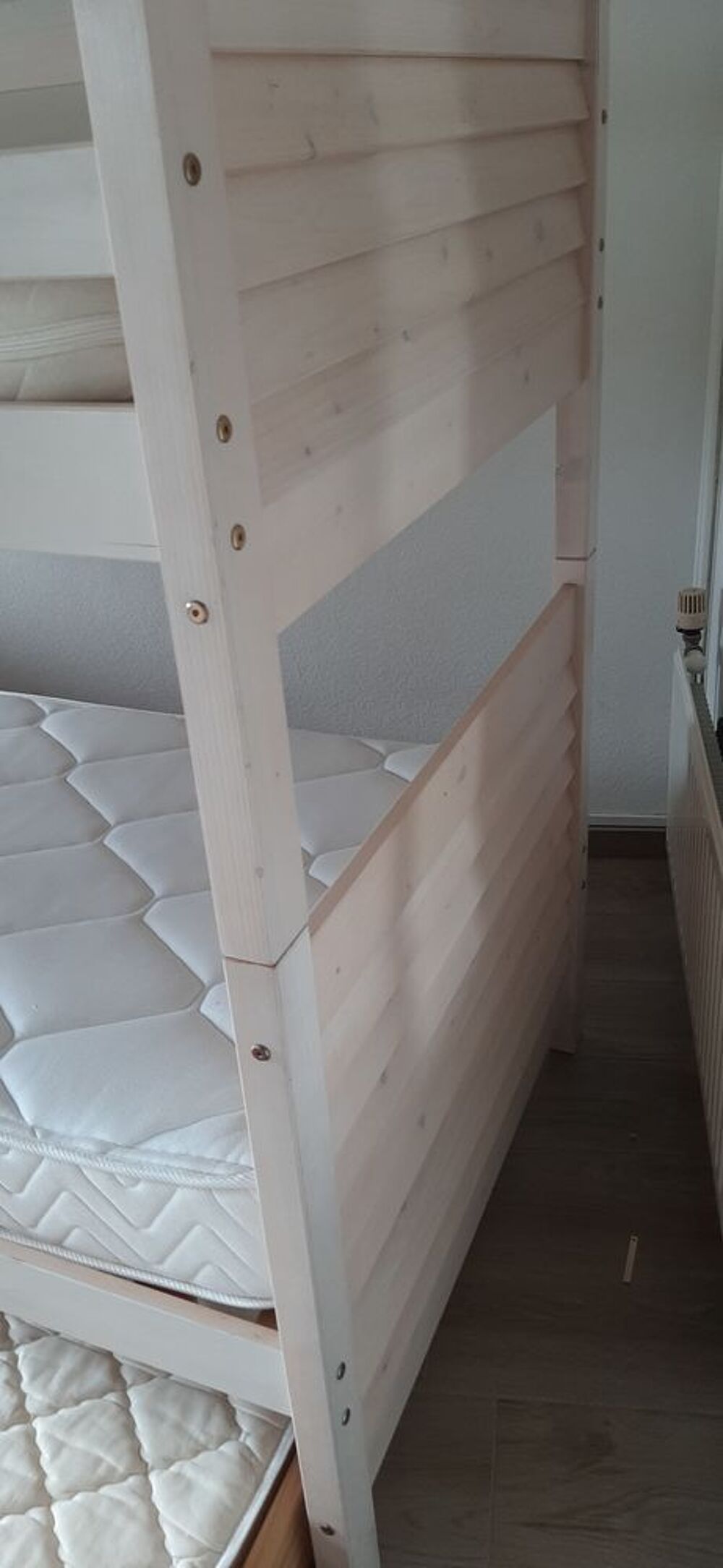 Lit Superpos&eacute; 2 places + tiroir avec matelas Meubles