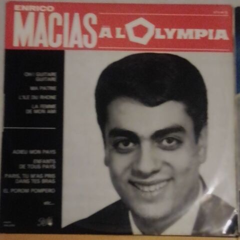 Enrico Macias  l'Olympia mars 1964 33T STX169 Path Marconi 7 Talange (57)