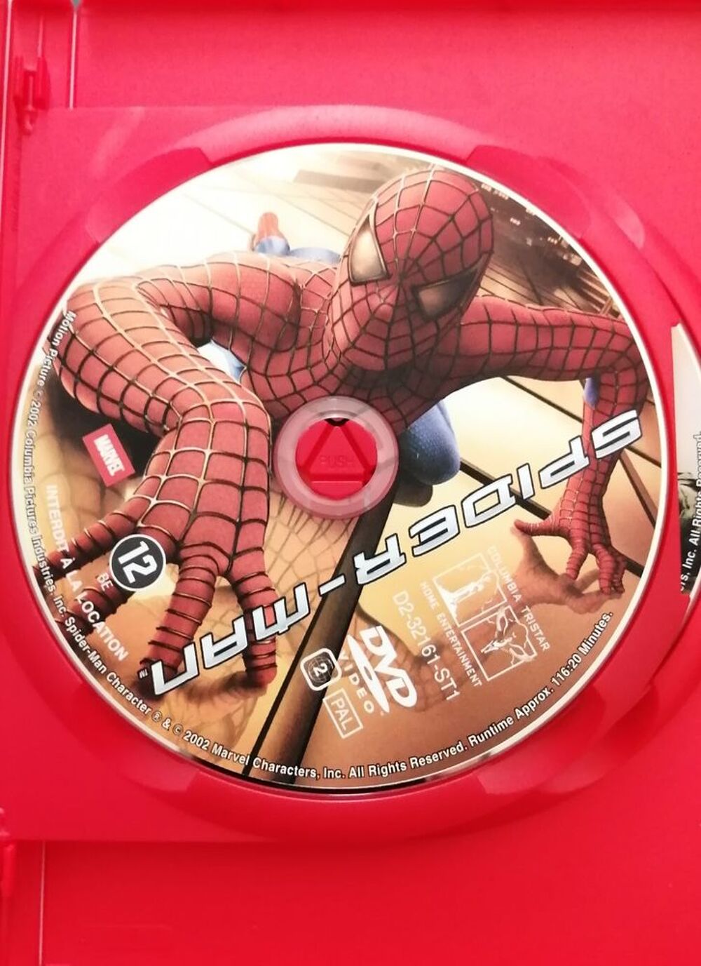 sSpider-man DVD et blu-ray