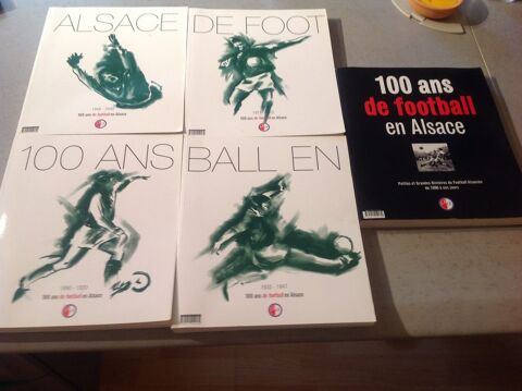 Livres rares 100 ans de Football en Alsace. 120 Bollwiller (68)