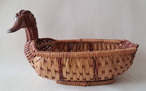 panier � pain pani�re corbeille en rotin et osier tress� 4 Carnon Plage (34)