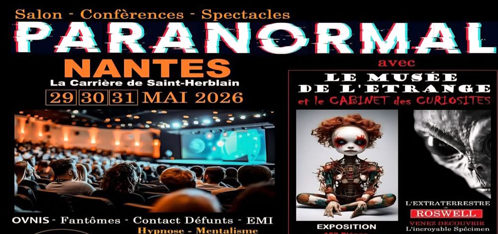 4 pass salon paranormal nantes st Herblain Billetterie