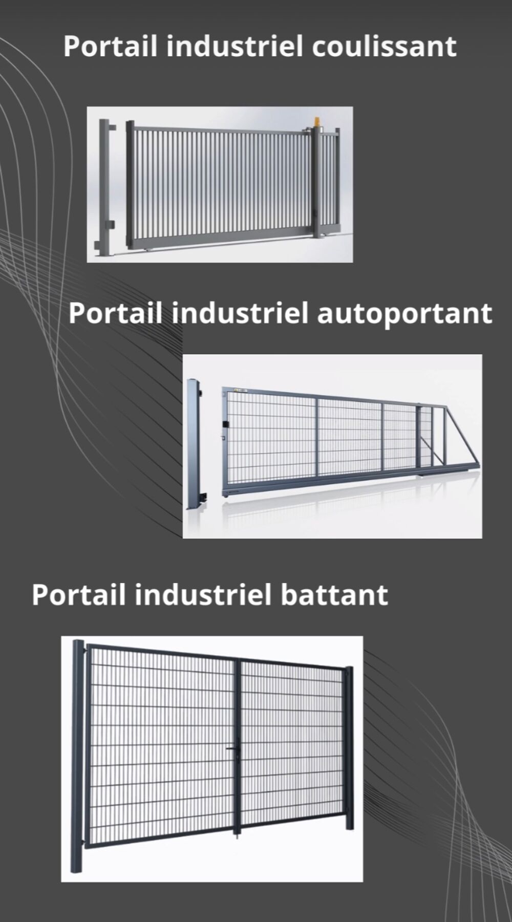 Portail industriel Bricolage