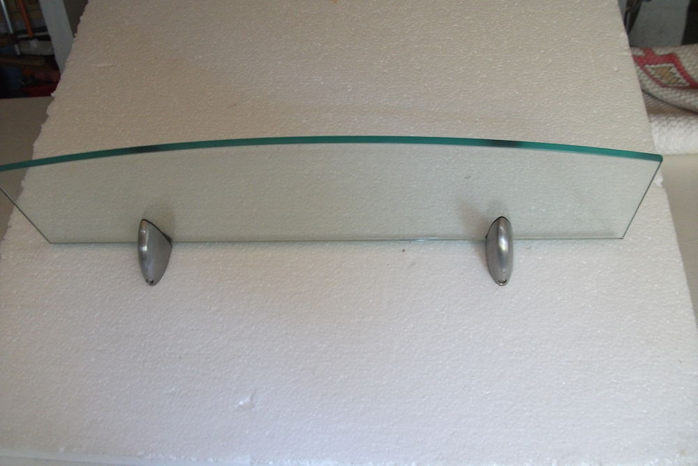 Etag&egrave;re verre - avec supports Décoration