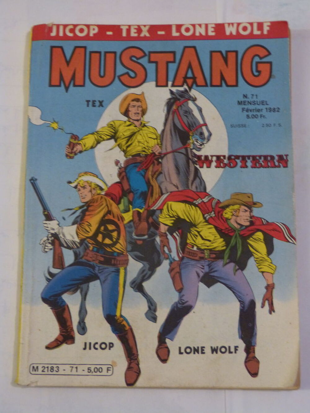 BD MUSTANG a choisir PETITS FORMATS Livres et BD