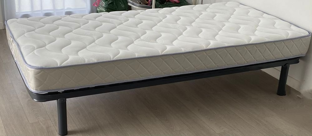 sommier &agrave; lattes et matelas 90 Meubles