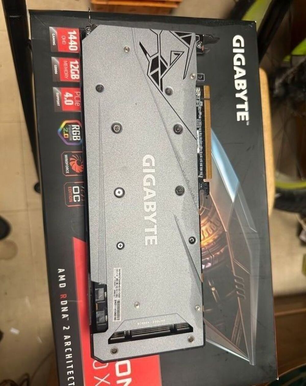 Carte Graphique Gigabyte Edition OC RX 6700 XT 12Go tbe Matériel informatique