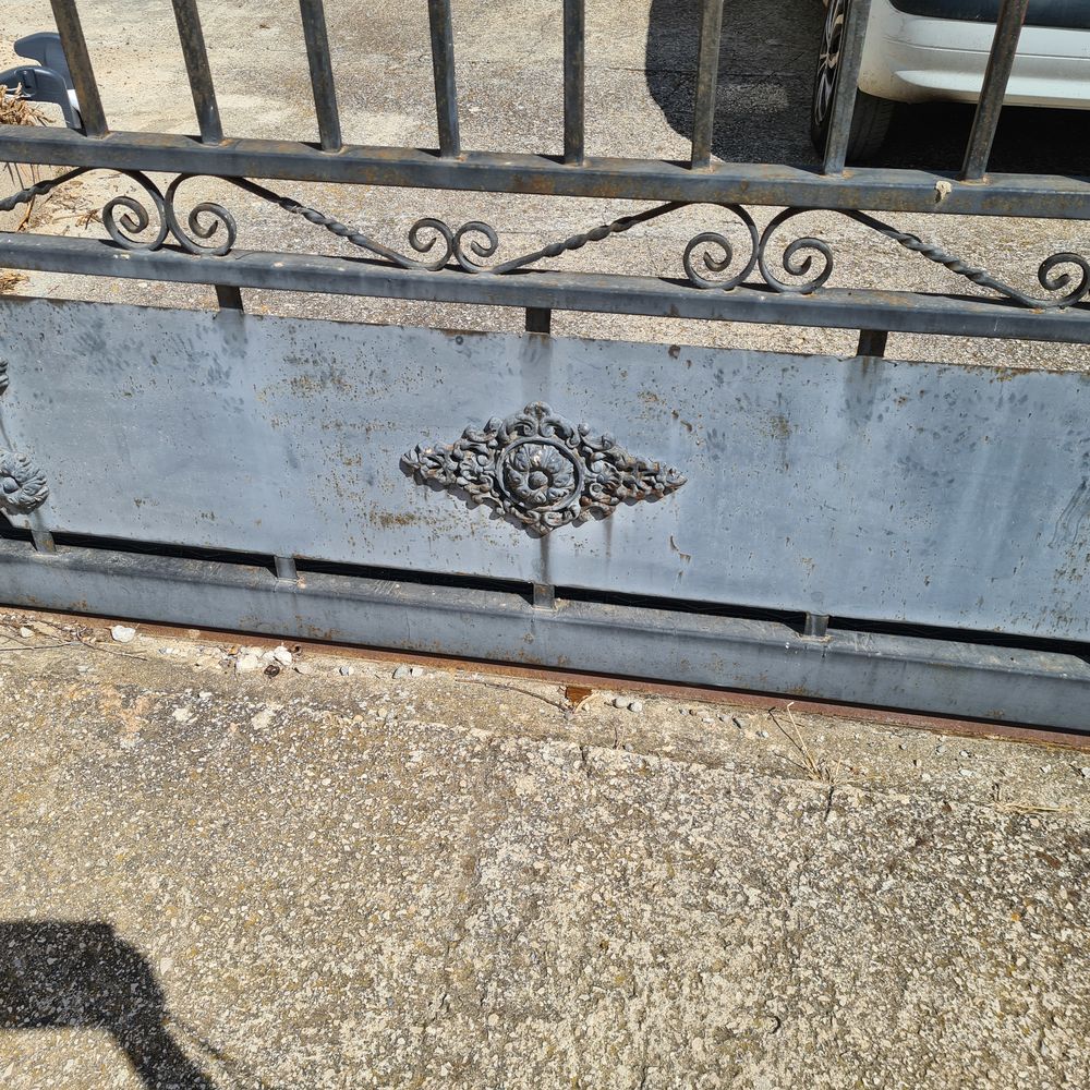 Portail coulissant Bricolage
