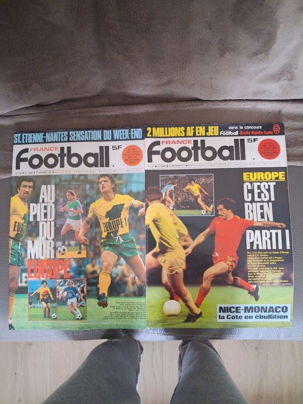Lot FRANCE FOOTBALL de 02/1977 au 02/1980
Livres et BD