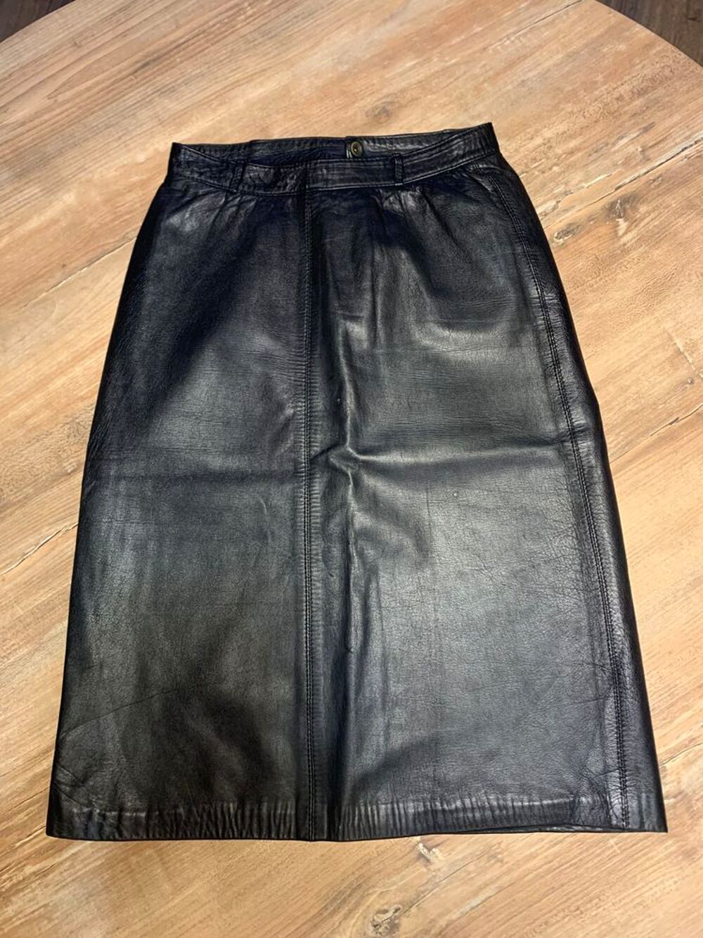 Jupe en cuir femme Vêtements