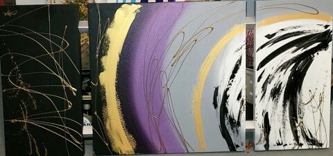 tableau triptyque 150 sur 74 55 Bischwiller (67)