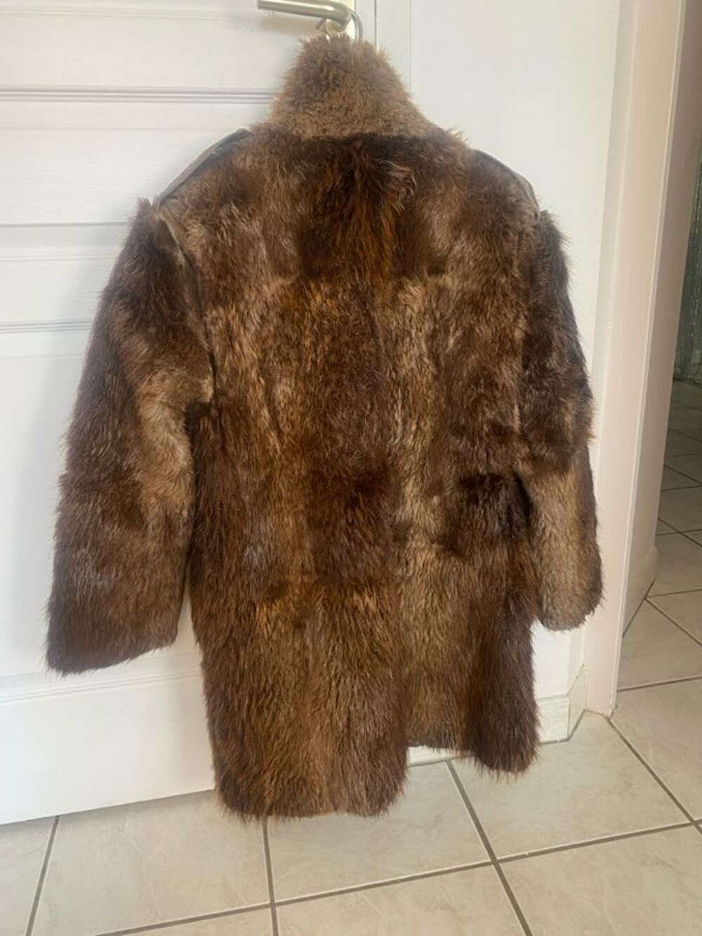 Blouson fourrure V&eacute;ritable, Taille 38 Vêtements