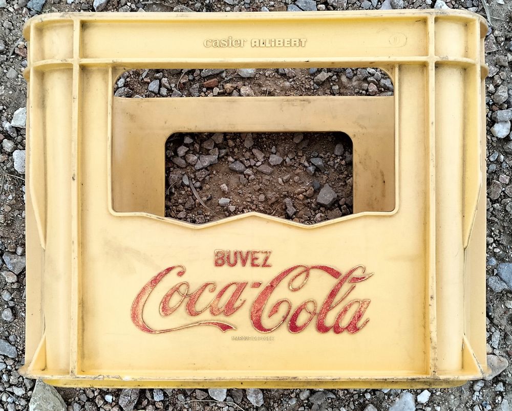 Casier &agrave; bouteilles ancien Coca Cola coke Dcoration