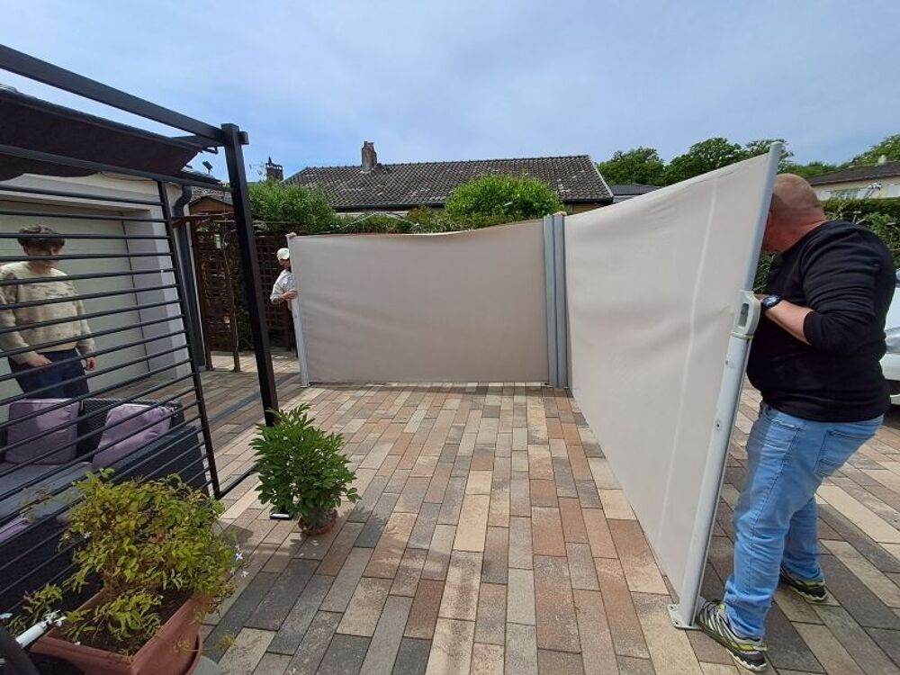 PAREVENT DE COULEUR BEIGE COMME NEUF Décoration