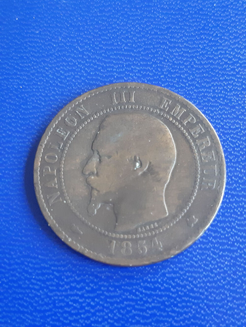 1854 K 10 centimes Bordeaux 