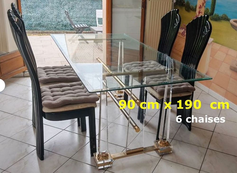 Table SAM en verre Meubles