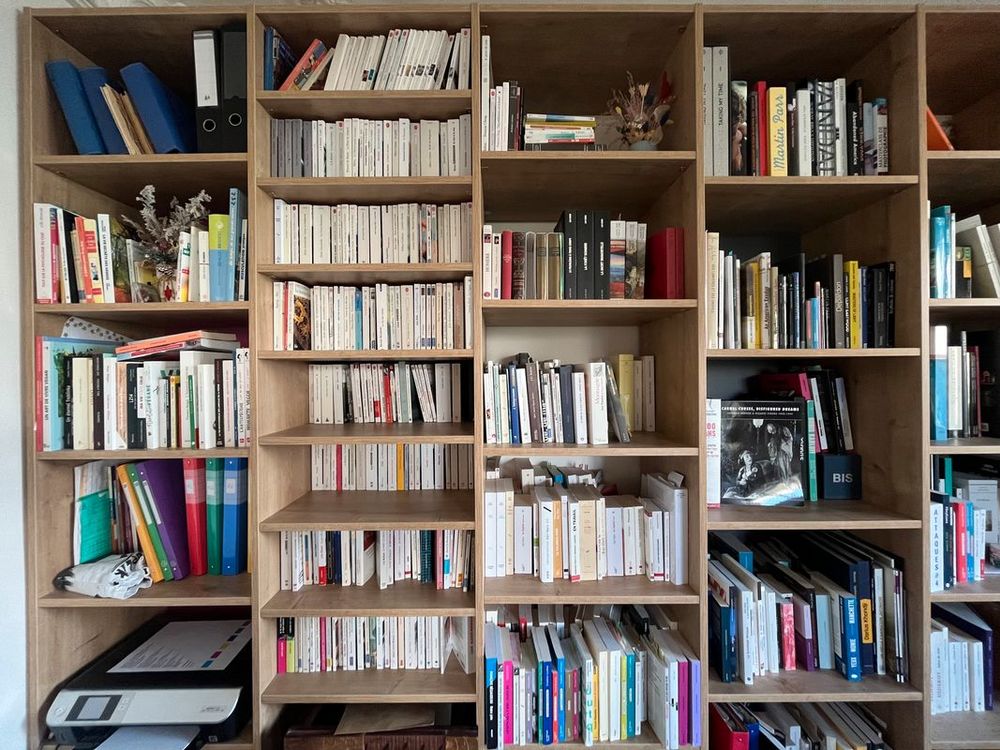 Biblioth&egrave;que contemporaine (d&eacute;j&agrave; d&eacute;mont&eacute;e) L 430 x H 250 Meubles
