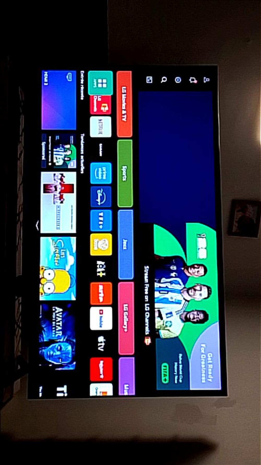 Tv LG 165 cm 4k Photos/Video/TV