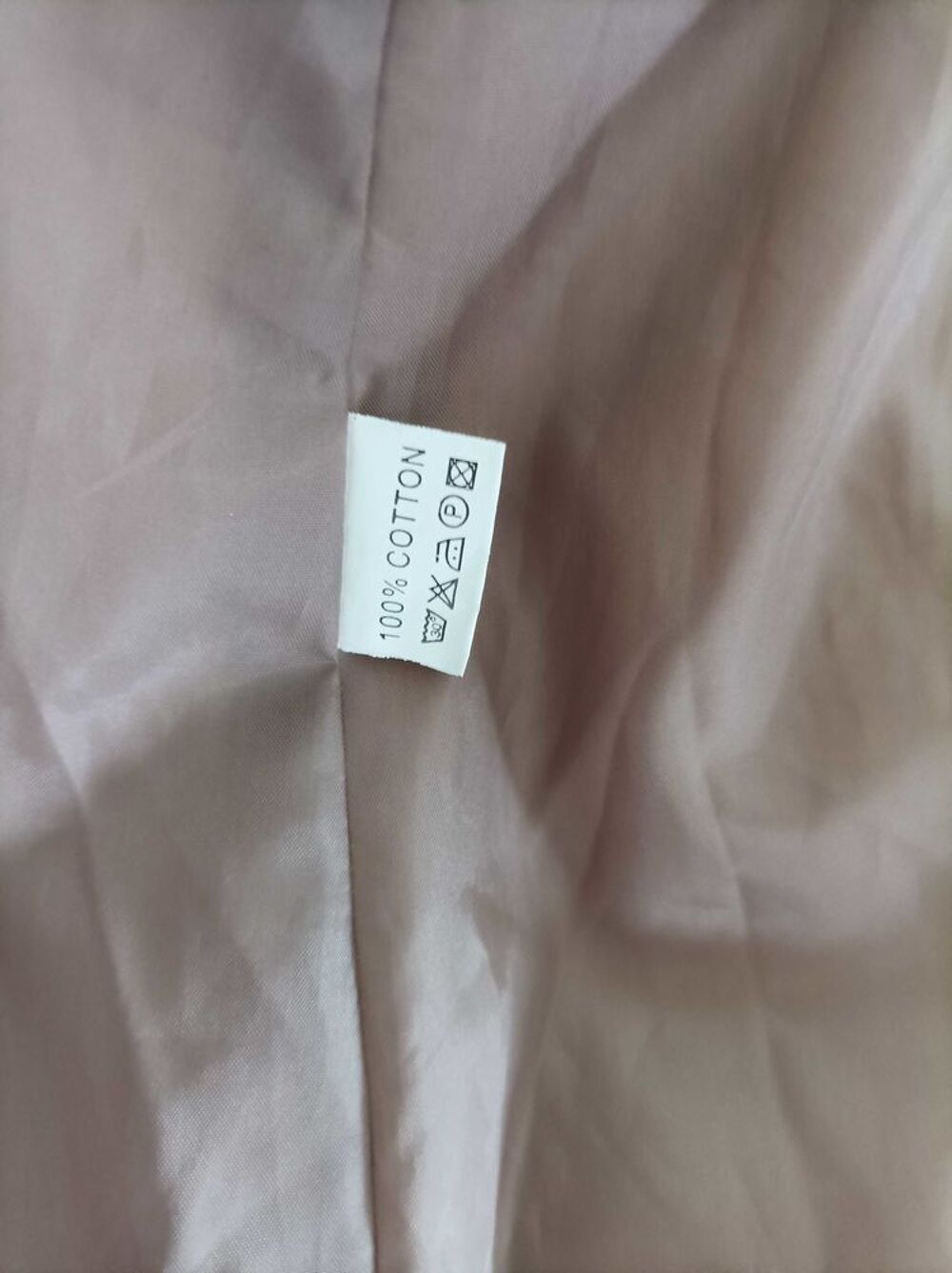 Parka beige Vêtements