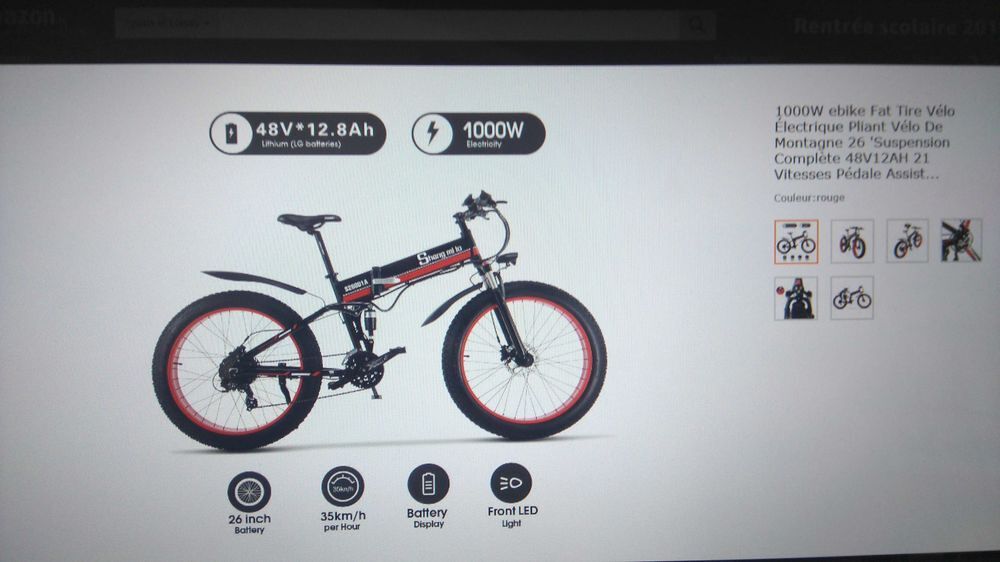 Fat bike Vélos