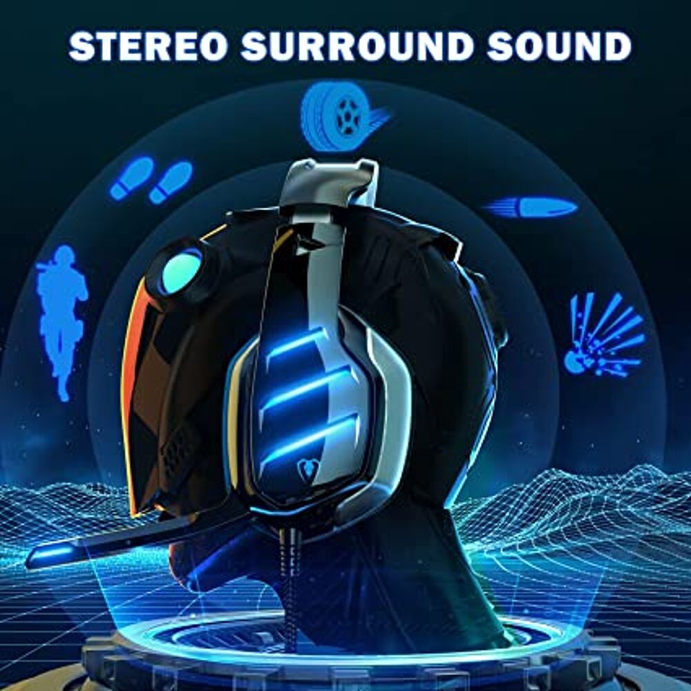 CASQUE MICRO LUMINEUX NEUF Breexcellent Matériel informatique