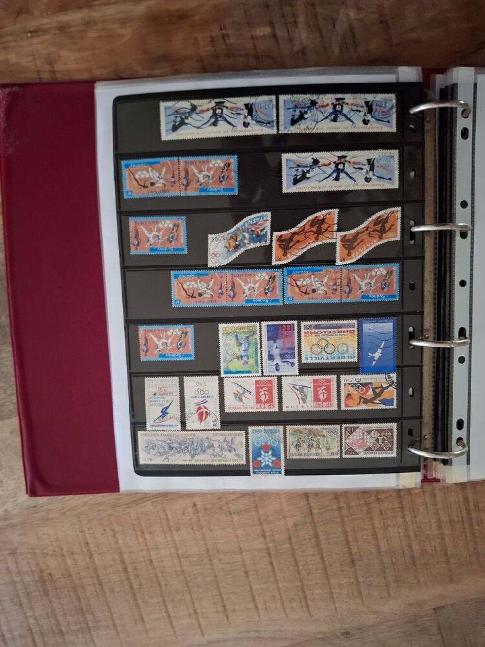 Collection de timbres fran&ccedil;ais 