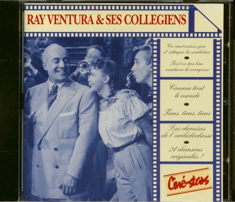 Ray Ventura &amp; Ses Collegiens - Cin&eacute;-Stars CD et vinyles